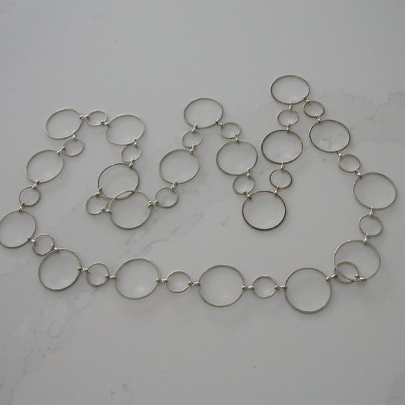 Circles Chain Necklace - Picture 1 of 4
